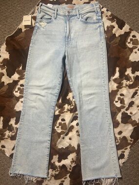 MOTHER The Hustler Ankle Fray 30/27